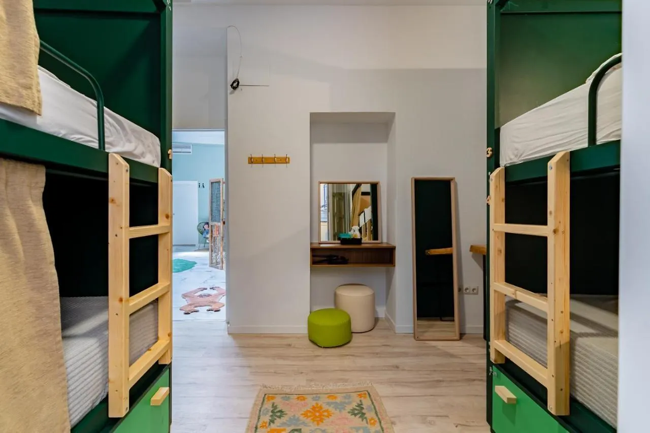 **  The Urban Jungle Hostel Malaga Spain